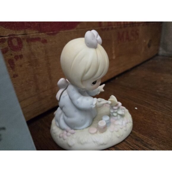 Vtg Precious Moments "God Bless You For Touching My Life" PM-881 Members Only - Picture 3 of 13